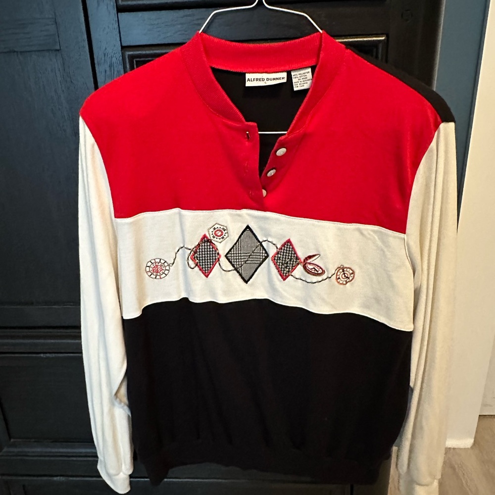 Alfred Dunner top, size large